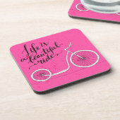 生命は美しい乗車のピンクです コースター (左側)