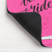 生命は美しい乗車のピンクです マウスパッド (コーナー)