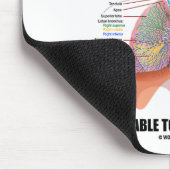 生命は自由に呼吸できることについて完全にあります マウスパッド (コーナー)