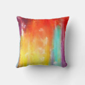 生命は芸術とよりよいです クッション (裏面)