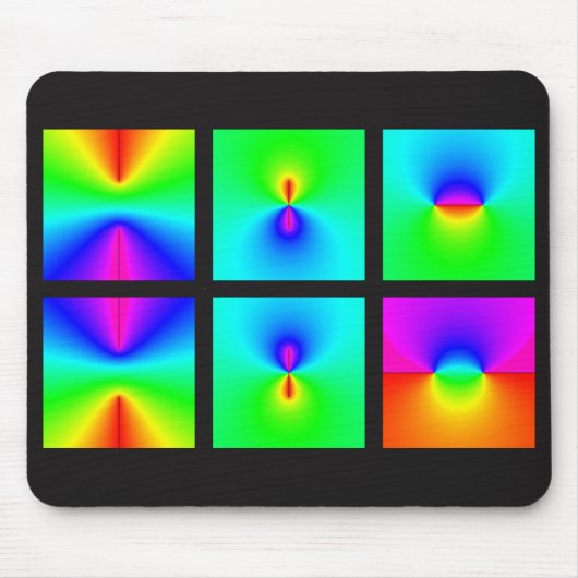 生命は複雑なmousepadです マウスパッド (正面)