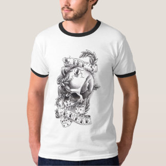生命は賭けです Tシャツ
