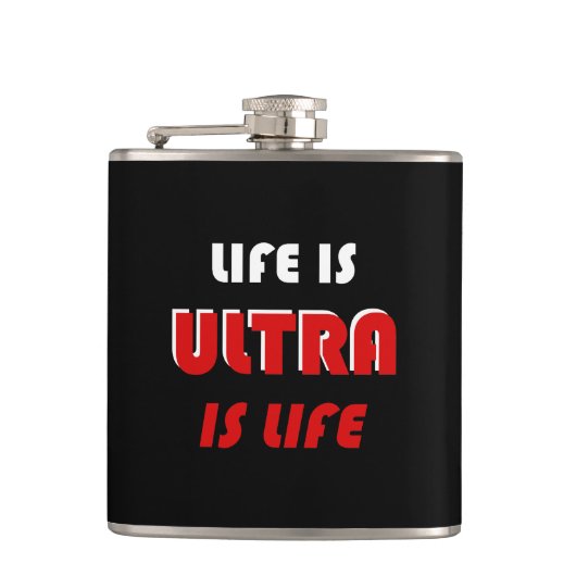 生命は超生命、超生命 フラスク (正面)