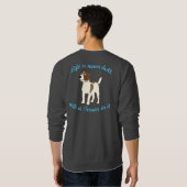 生命は鈍くないです スウェットシャツ (裏面フル)