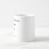 生命は韓国の戯曲ファンのための戯曲/マグです コーヒーマグカップ (中央)