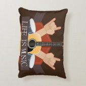 生命は音楽です アクセントクッション (裏面(縦))