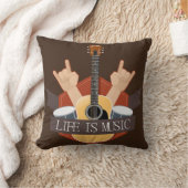 生命は音楽です クッション (ブランケット)