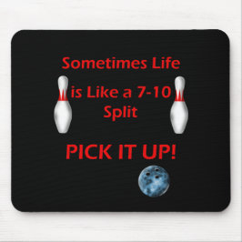 生命は7 - 10割れ目のようです マウスパッド