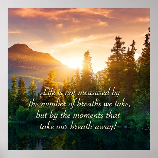 生命は…で測られていない ポスター (正面)