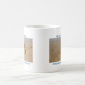 生命は-世界の端よい場合もあります コーヒーマグカップ (中央)