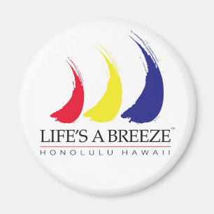 生命はBreeze™_Paint-The-Wind_Honoluluの磁石です マグネット
