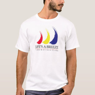 生命はBreeze®_Paint-The-Wind_Stです。 ジョンのTシャツ Tシャツ