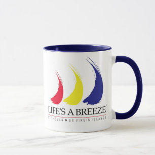 生命はBreeze™_Paint-The-Wind_Stです。 トマスのマグ マグカップ