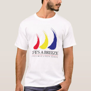 生命はBreeze®_Paint-The-Wind_Stです。 CroixのTシャツ Tシャツ
