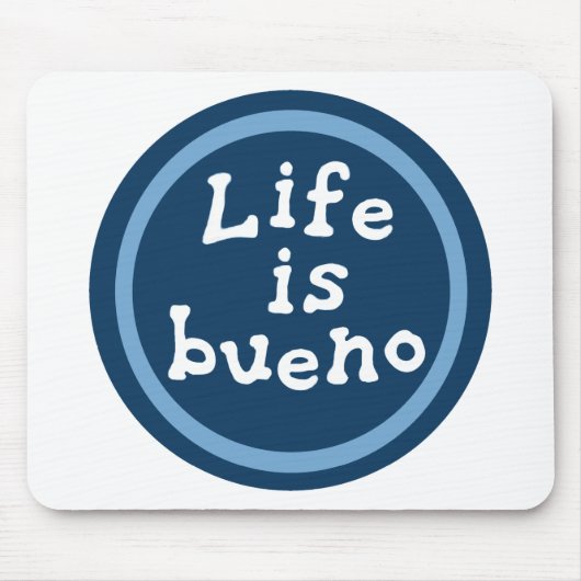 生命はbuenoです マウスパッド (正面)