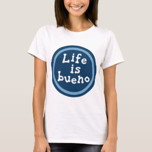 生命はbuenoです tシャツ