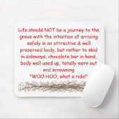 生命はgへ…旅行べきではないです マウスパッド (マウス)