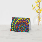 生命はNotecardsで行きます カード (黄色い花)