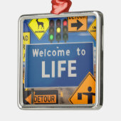 生命への歓迎 メタルオーナメント (左)