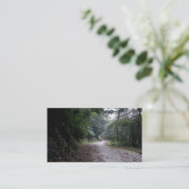 生命または感動的な景色による巻上げ 名刺 (スタンド正面)