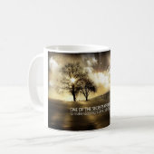 生命やる気を起こさせるなマグの秘密 コーヒーマグカップ (正面左)