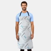 生命や死の均衡の問題ではない経済学 エプロン (着用した状態)