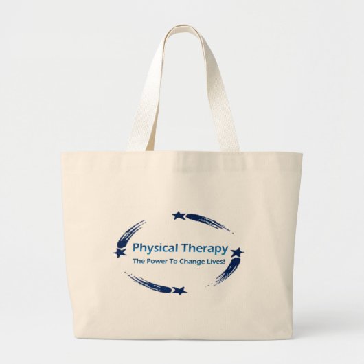 生命を変えるPT力 ラージトートバッグ (正面)