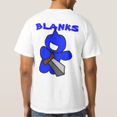 生命を消します Tシャツ (裏面)