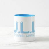 生命を造り上げ及びあなた自身を愛しますマグ マグカップ (中央)