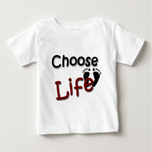 生命を選んで下さい ベビーTシャツ