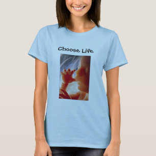 生命を選んで下さい Tシャツ