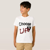 生命を選んで下さい Tシャツ (正面フル)