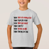 生命アイザイアの43:7のTシャツの意味 Tシャツ (正面)