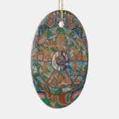 生命オーナメントの車輪 セラミックオーナメント (右)