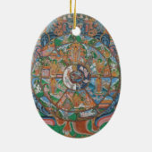 生命オーナメントの車輪 セラミックオーナメント (裏面)