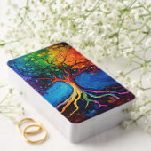 生命カラフル根の木の知識ウィズダム平和 トランプ (インサイチュ (ウェディング))