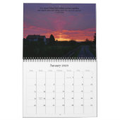 生命カレンダーの選択Fのための引用文 カレンダー (1月 2026)