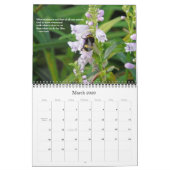 生命カレンダーの選択Fのための引用文 カレンダー (3月 2026)