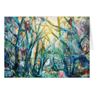 生命カードの森林