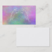 生命コーチの天使によっては名刺が飛びます 名刺 (正面/裏面)