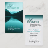 生命コーチの精神的な勧めることのために昇進 名刺 (正面/裏面)