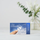 生命コーチの精神的な勧めることのために昇進 名刺 (スタンド正面)