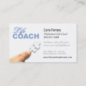 生命コーチの精神的な勧めることのために昇進 名刺 (裏面)