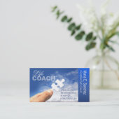 生命コーチの精神的な勧めることのために昇進 名刺 (スタンド正面)