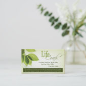 生命コーチIの個人的なゴールの精神的な勧めること 名刺 (スタンド正面)