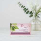 生命コーチIの個人的なゴールの精神的な勧めること 名刺 (スタンド正面)