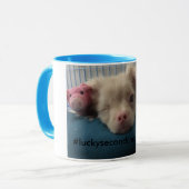 生命コーヒー・マグの幸運な第2のチャンス マグカップ (正面左)