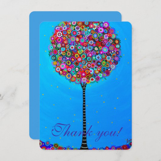 生命サンキューカードの目的 サンキューカード (正面/裏面)