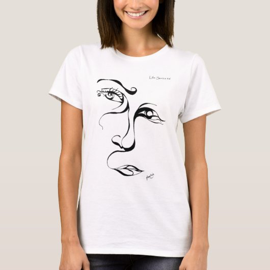 生命シリーズ#6 Tシャツ (正面)