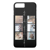 生命タイポグラフィのInstagramの写真のための親友 Case-Mate iPhoneケース (裏面)